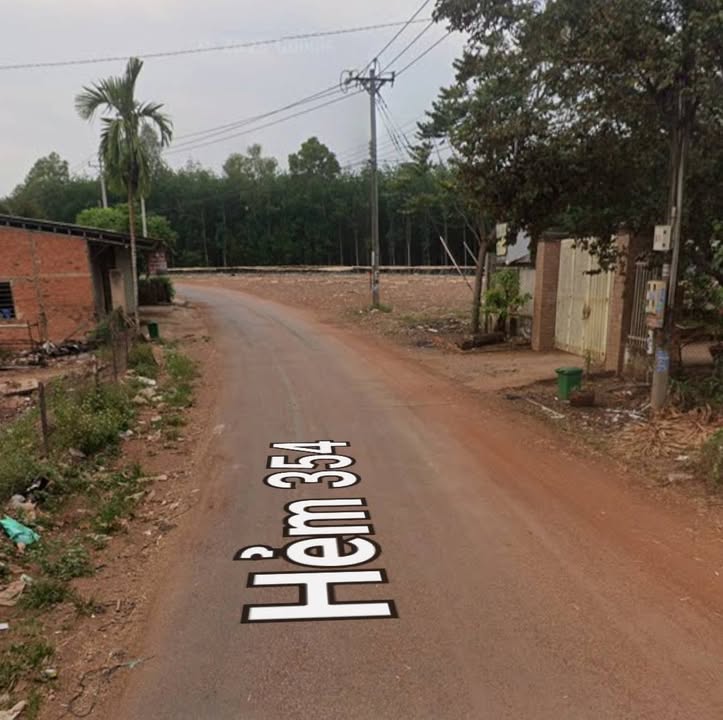 Đất nền hẻm 354, Bình Phước 195m² giá 800 triệu - Cơ hội đầu tư hấp dẫn!