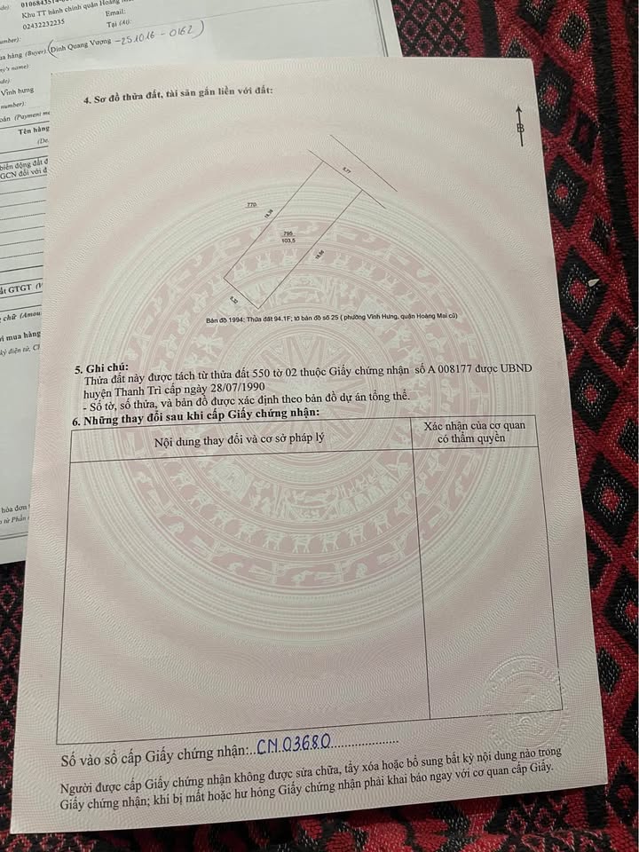 Nhà mặt ngõ 255 Lĩnh Nam 103.5m² - Chính chủ bán gấp!