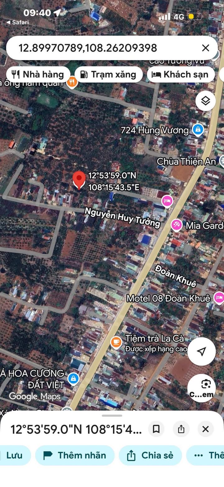 Đất mặt tiền Nguyễn Huy Tưởng, 282m² giá 13.5 tỷ - Cơ hội đầu tư tuyệt vời!