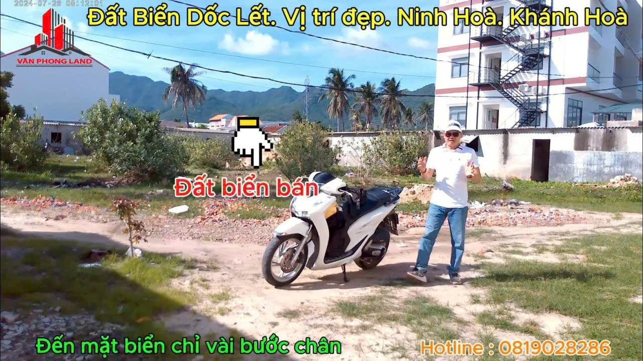 Đất Biển Dốc Lết Ninh Hòa 583m² giá 9 tỷ - Cơ hội đầu tư sinh lời!