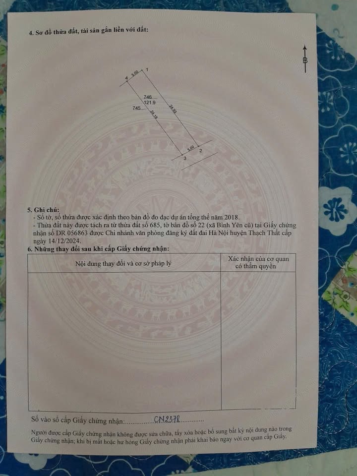 Đất nền xã Ngọc Mỹ, Quốc Oai 118.1m² - Đường ô tô, gần tiện ích đầy đủ!