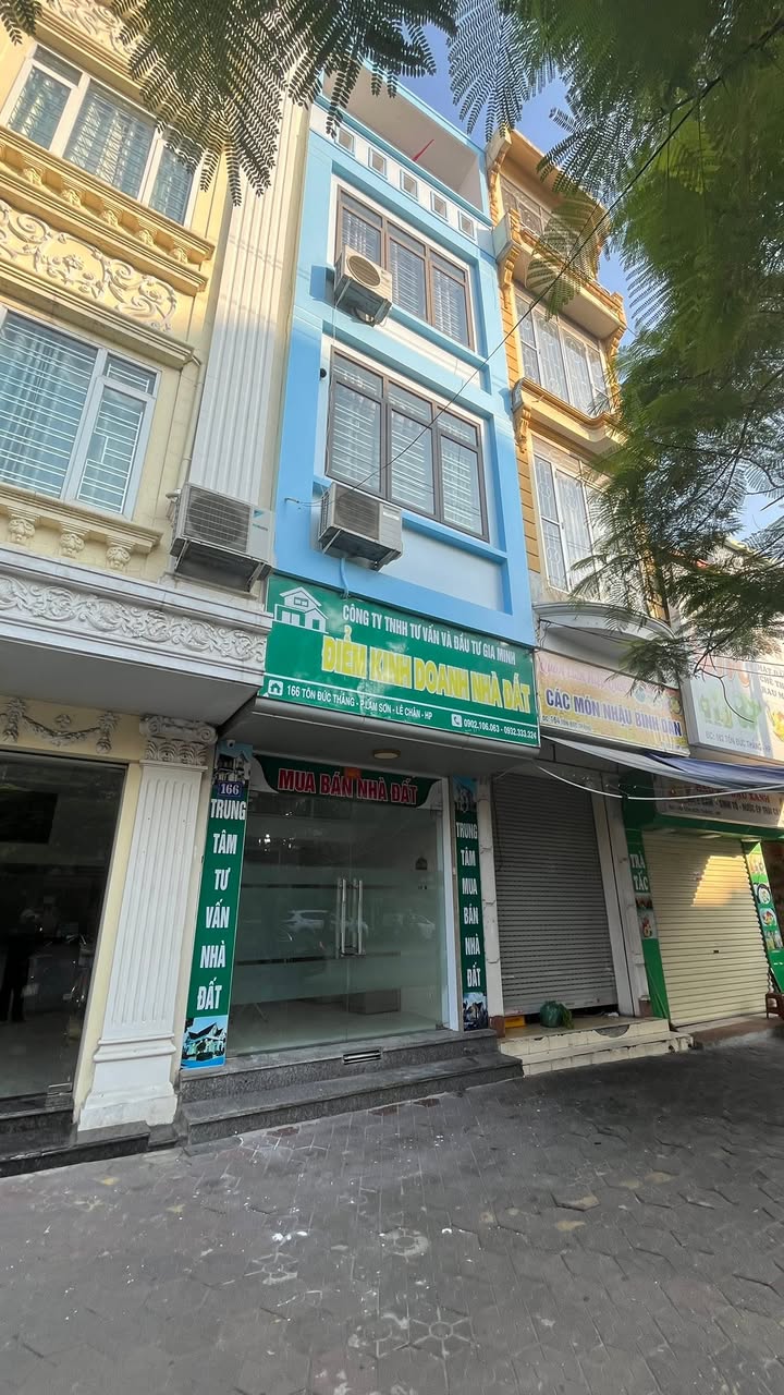 Cho thuê nhà mặt đường Tôn Đức Thắng - An Biên - Hải Phòng 18m² giá 9 triệu - Nội thất đầy đủ, vào ở ngay!