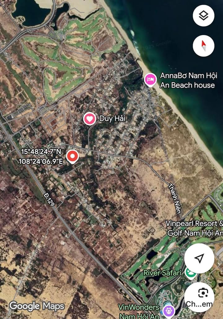 Đất Biển Bình Dương, Thăng An, Quảng Nam 220m² giá 2 tỷ - Cơ hội đầu tư hấp dẫn!