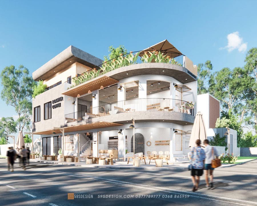 Nhà góc 2 mặt tiền KDC Hưng Phú 1 cho thuê 360m² - Không gian hiện đại, thoáng mát!