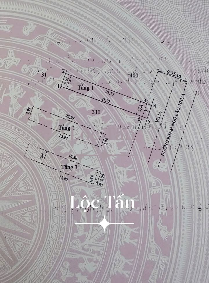 Nhà mặt tiền Phạm Ngũ Lão, Trà Vinh 87m² - Nhà mới đẹp, giá thỏa thuận!