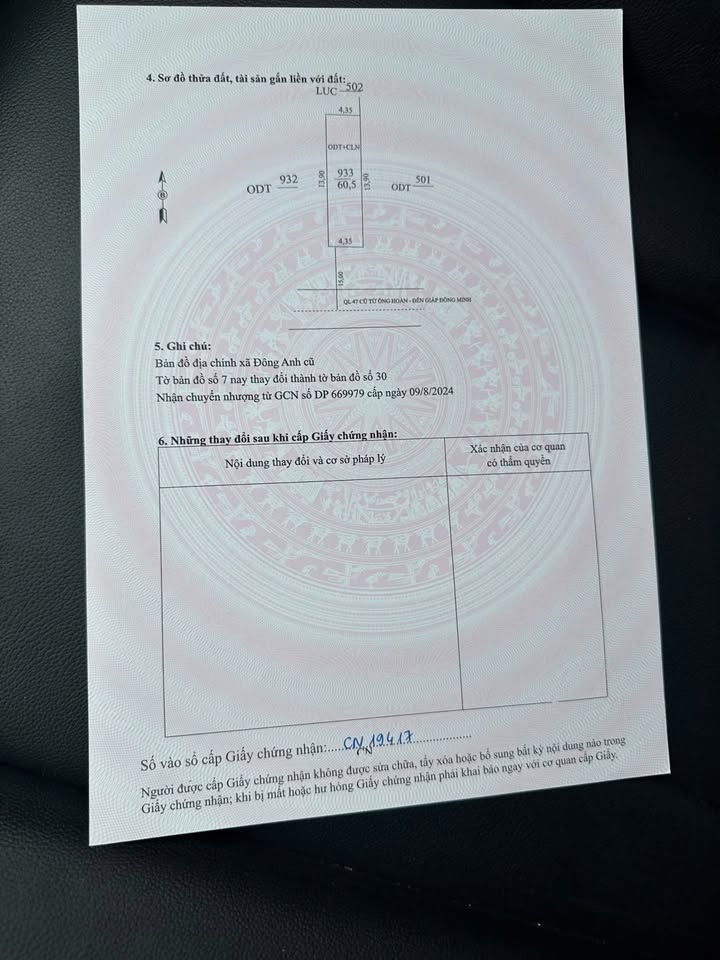 Đất nền mặt đường QL47 Đông Khê 60m² giá 1 tỷ - Nhanh tay sở hữu!