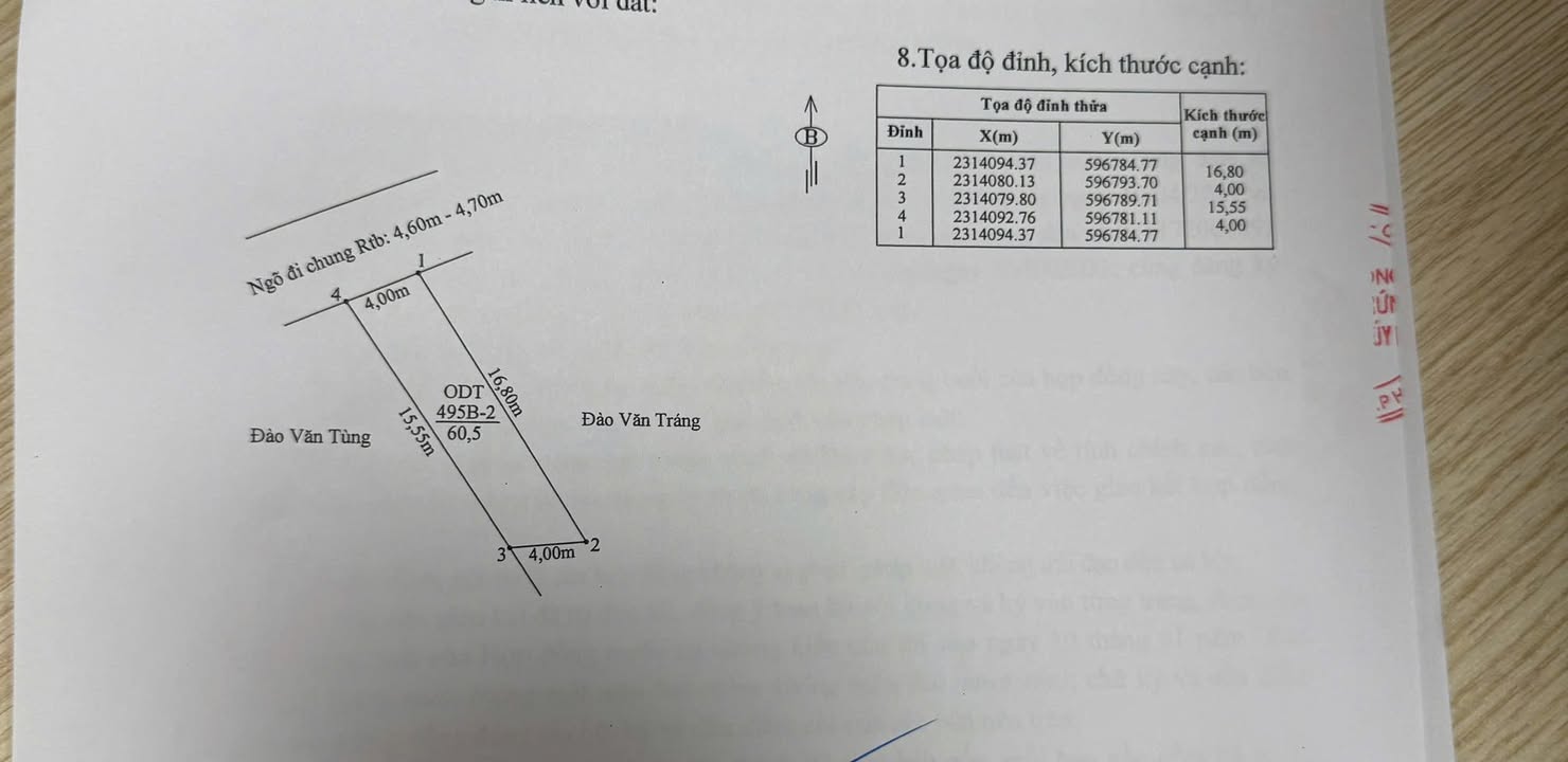 Lô đất thôn Bấc 2, Thuỷ Đường 60.5m² giá 2.5 tỷ - Đầu tư kinh doanh sinh lời!