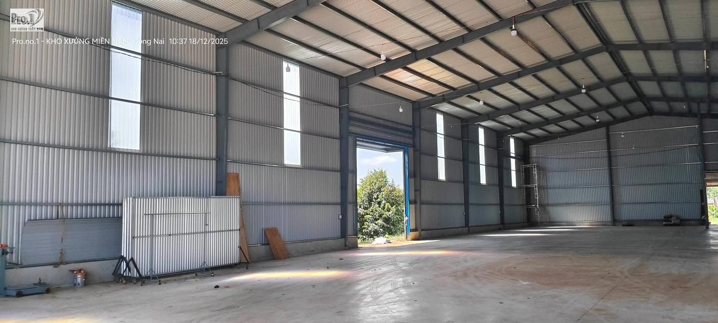 Cho thuê xưởng 1000m² tại Cẩm Mỹ, Đồng Nai - Giá chỉ 450 triệu/năm