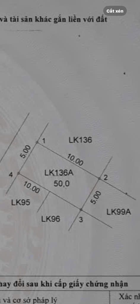 Đất dịch vụ Dương Nội 50m² giá nhỉnh 10 tỷ - Pháp lý rõ ràng, đầu tư sinh lời!