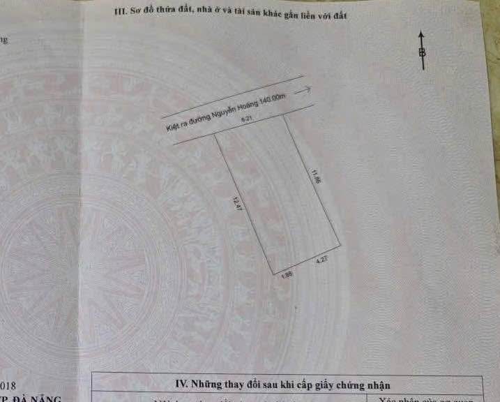 Đất kiệt Nguyễn Hoàng Thanh Khê 75m² giá 2.6 tỷ - Đầu tư sinh lời!