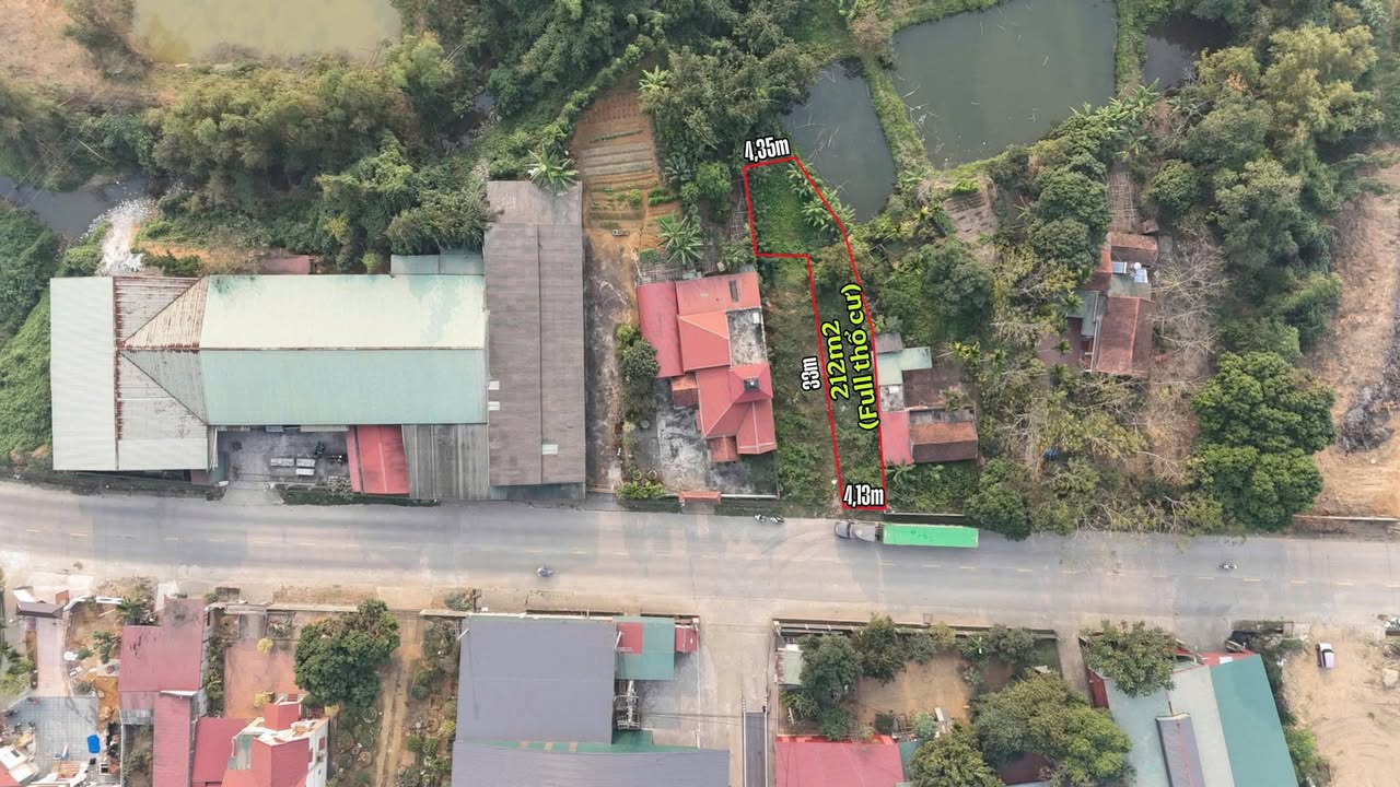 Đất thổ cư 212m² tại QL70B, Hạ Hoà - Vị trí đắc địa, giá thỏa thuận!