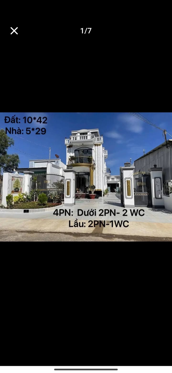 Townhouse 2 tầng tại KP. Ninh Hòa, Tây Ninh 415m² giá 5.2 tỷ - Vị trí trung tâm thuận lợi!