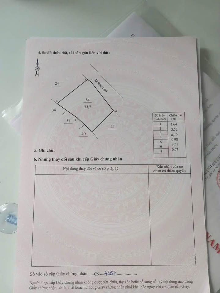 Đất nền Phường Chi Lăng, TP Lạng Sơn 73.7m² - Giá hấp dẫn chỉ 4xx triệu!