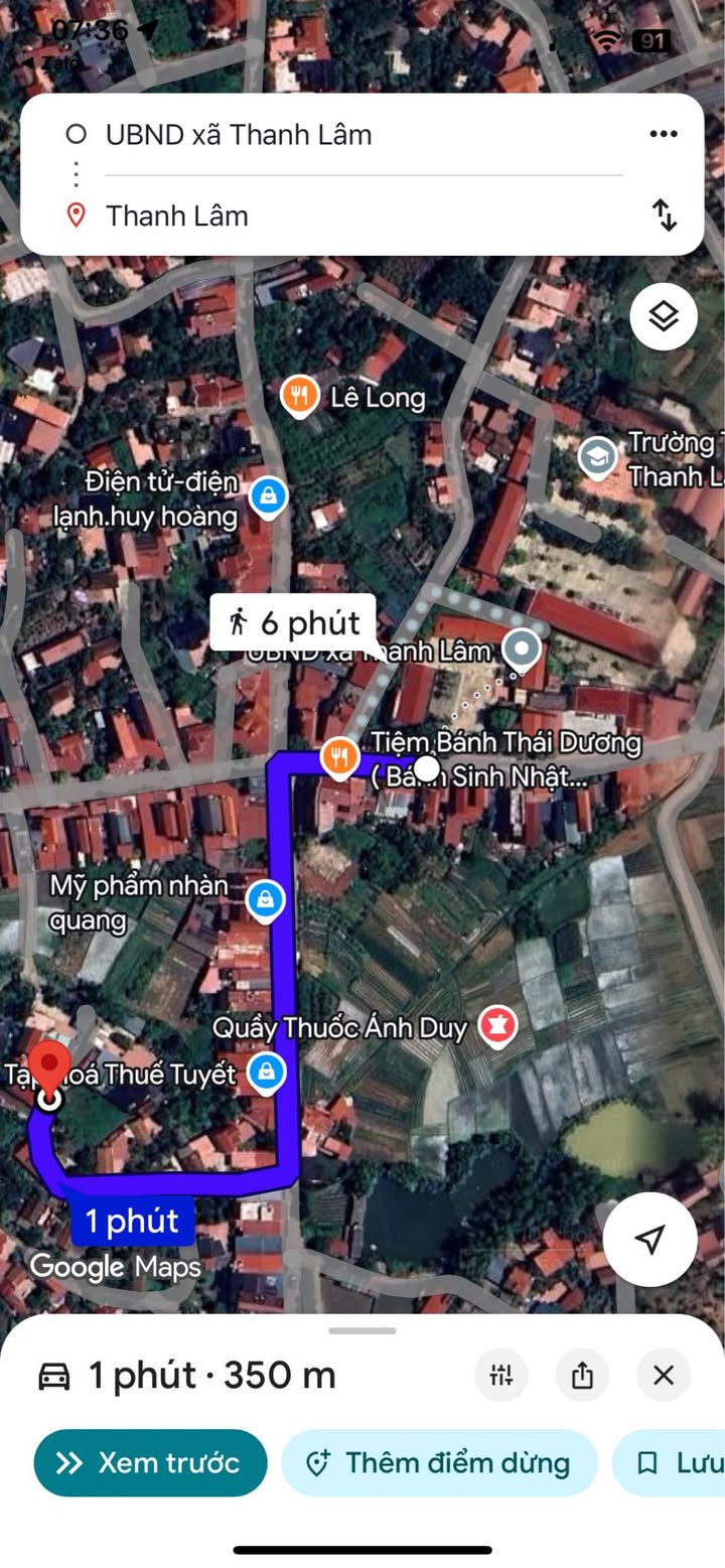 Đất thổ cư 200m² tại Xã Thanh Lâm, Huyện Lục Nam, giá 700 triệu - Đầu tư sinh lời ngay!