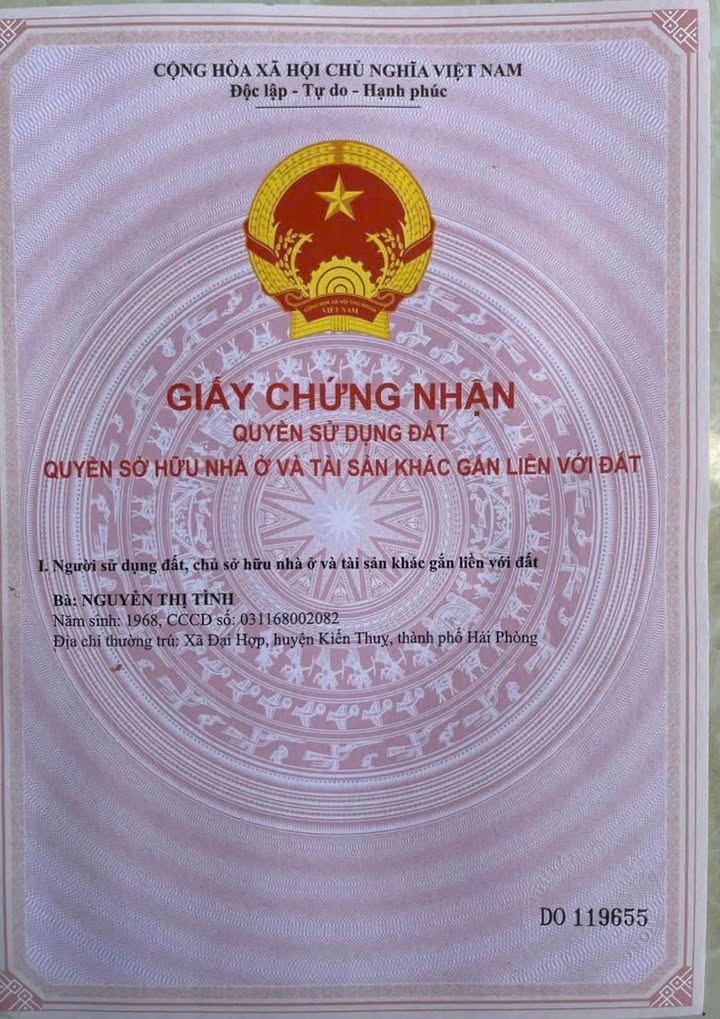 Đất nền tại Đại Hợp, Kiến Thụy, Hải Phòng 82m² giá 2.1 tỷ - Đầu tư sinh lời hấp dẫn!