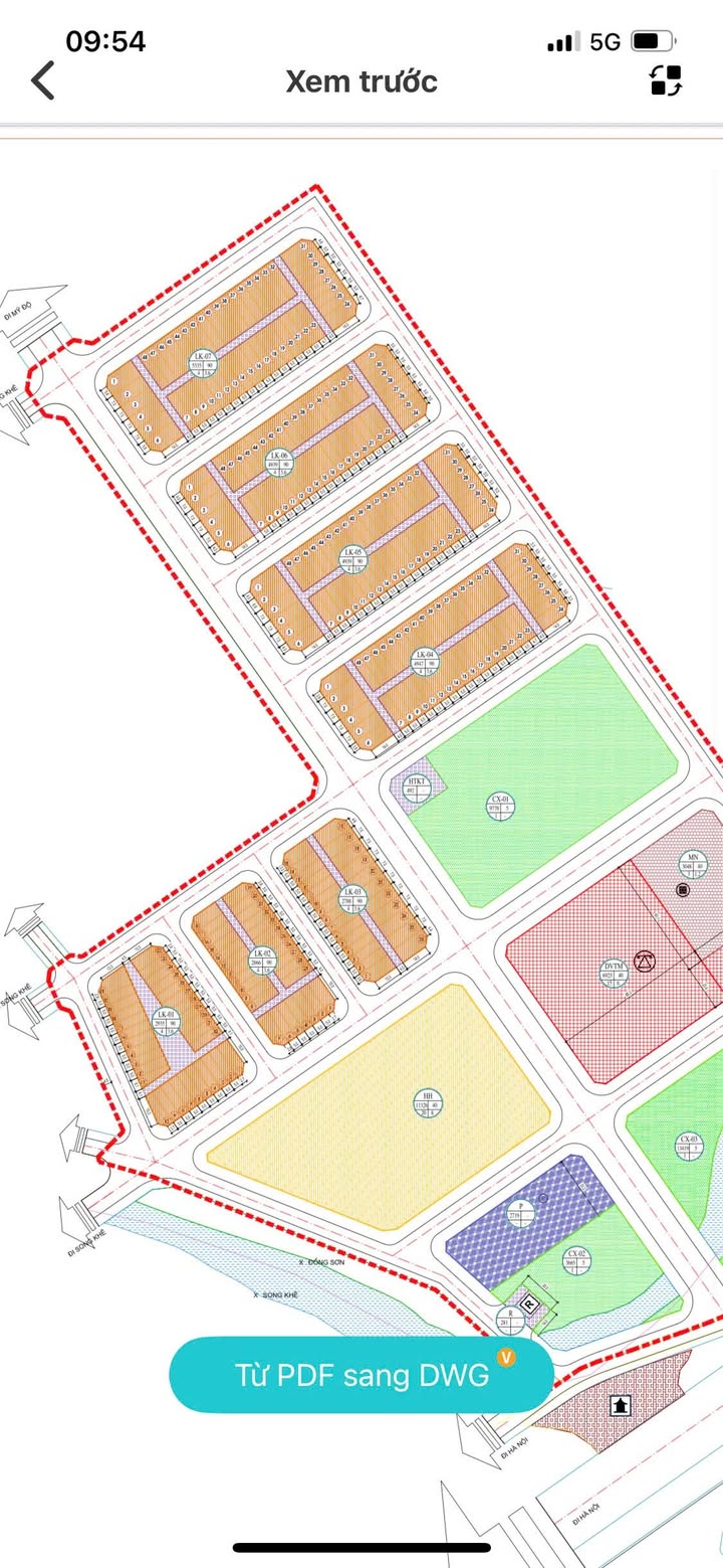 Đất nền Bắc Đồng Sơn Bắc Giang 108m² giá chỉ 5 tỷ - Cơ hội đầu tư hiếm có!