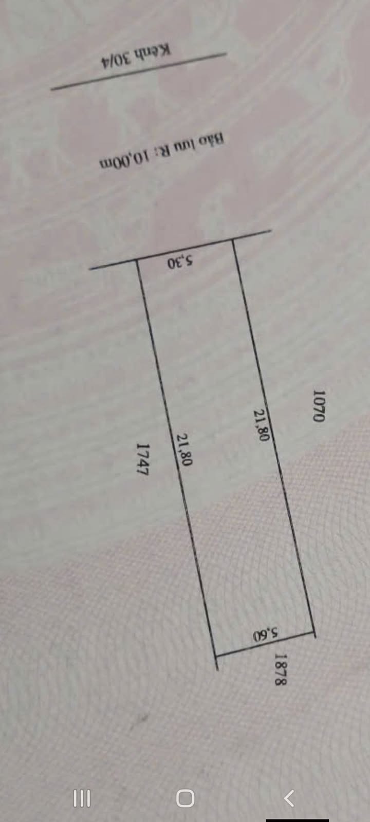 Đất nền mặt tiền đường Cao Văn Lầu, Bạc Liêu 111m² giá 1.4 tỷ - Hướng Đông giáp bờ sông!