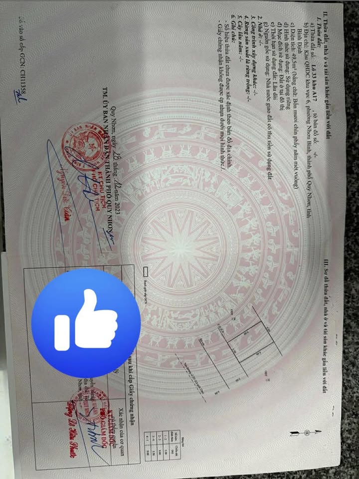 Lô đất Khu Vực 6 Nhơn Bình - 49.5m² giá 1.7 tỷ - Cơ hội đầu tư hấp dẫn!