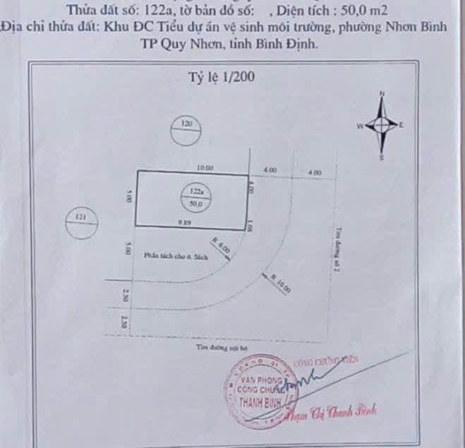 Đất lô góc Nguyễn Trác, Quy Nhơn 100m² giá 7.2 tỷ - Tiềm năng đầu tư vượt trội!