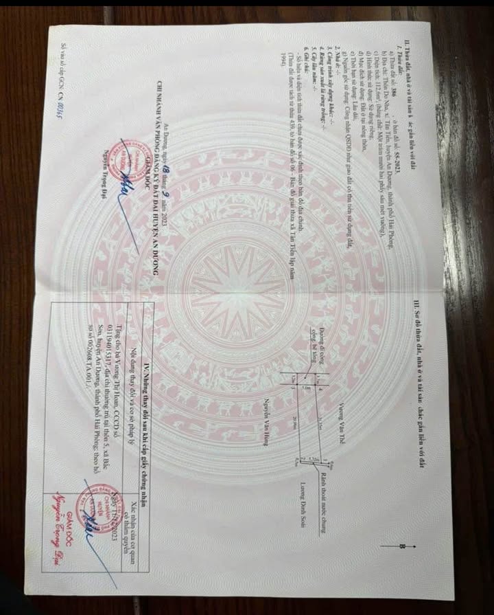 Nhà 116m² tại Phường An Hải, Quận An Dương - Giá 2.63 tỷ - Xây dựng tâm huyết