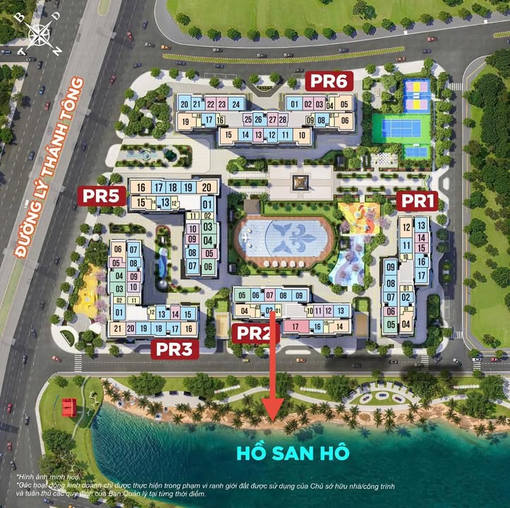 Căn hộ PR2 Hà Đông 61.5m² giá 4.9 tỷ - View sông tuyệt đẹp!