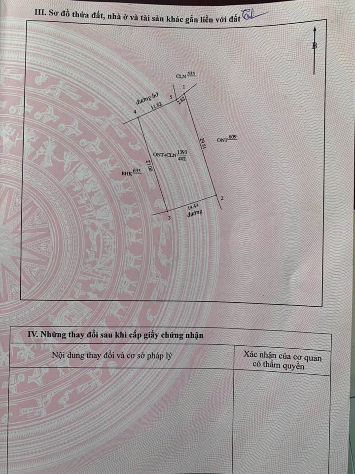 Đất Nghi Trường 402m² giá thỏa thuận - Đường thông ô tô vào