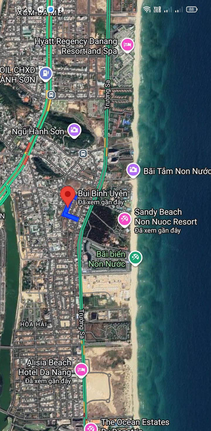 Đất nền mặt tiền đường Bùi Bỉnh Uyên, Đà Nẵng 105m² giá 4.75 tỷ - Cơ hội đầu tư tuyệt vời!