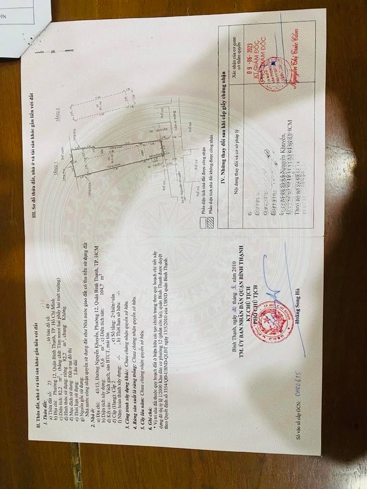 Đất nền Bình Thạnh 90m² giá 8 tỷ - Vị trí đắc địa, tiềm năng sinh lời!