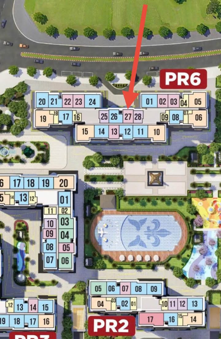 Căn hộ 2PN Tòa PR6, Quận Tây Hồ 46m² giá 3.41 tỷ - Cơ hội đầu tư tuyệt vời!