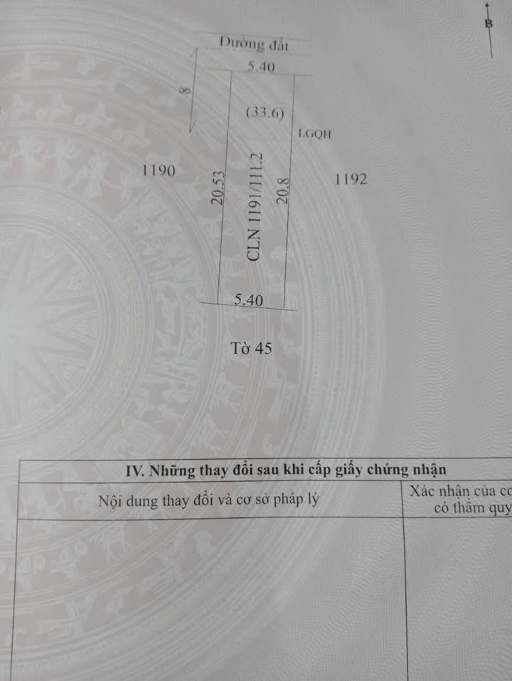 Đất cây lâu năm 110m² tại kp An Phú, An Tịnh chỉ 430 triệu - Giá cả thương lượng!