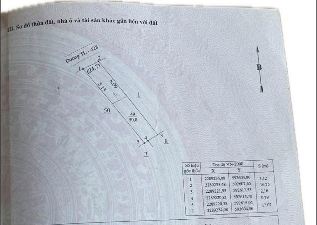 Đất mặt đường 428, Minh Đức, 51m² giá 3,x tỷ - Tặng nhà 5 tầng mới xây!