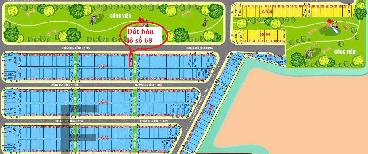 Đất nền dự án Alanacity Củ Chi 75m² - Vị trí đẹp, xây dựng ngay!