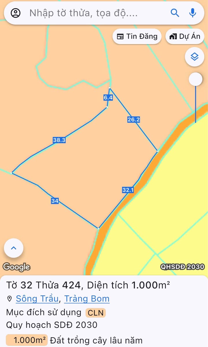 Đất 360m² tại Ấp 11 Trảng Bom giá 1.3 tỷ - Mặt tiền rộng 32m, điện sẵn có!