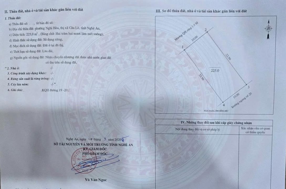 Đất nền Vinpeal Cửa Lò 225m² giá 1.125 tỷ - Đầu tư sinh lời hấp dẫn!
