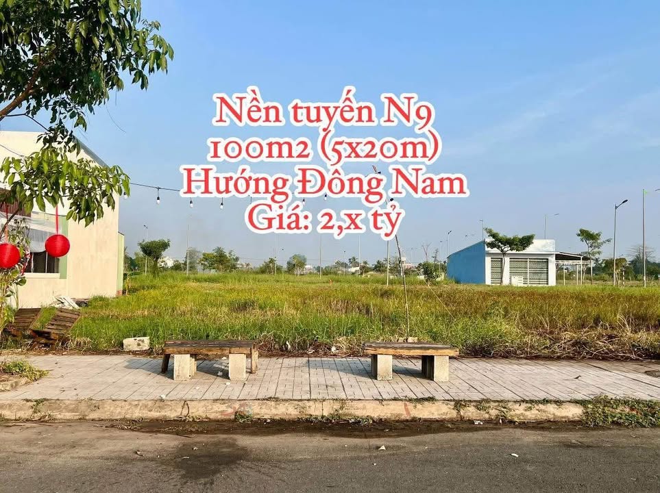 Đất nền Golden City Long Xuyên 100m² giá 2.x tỷ - Đầu tư sinh lời ngay!