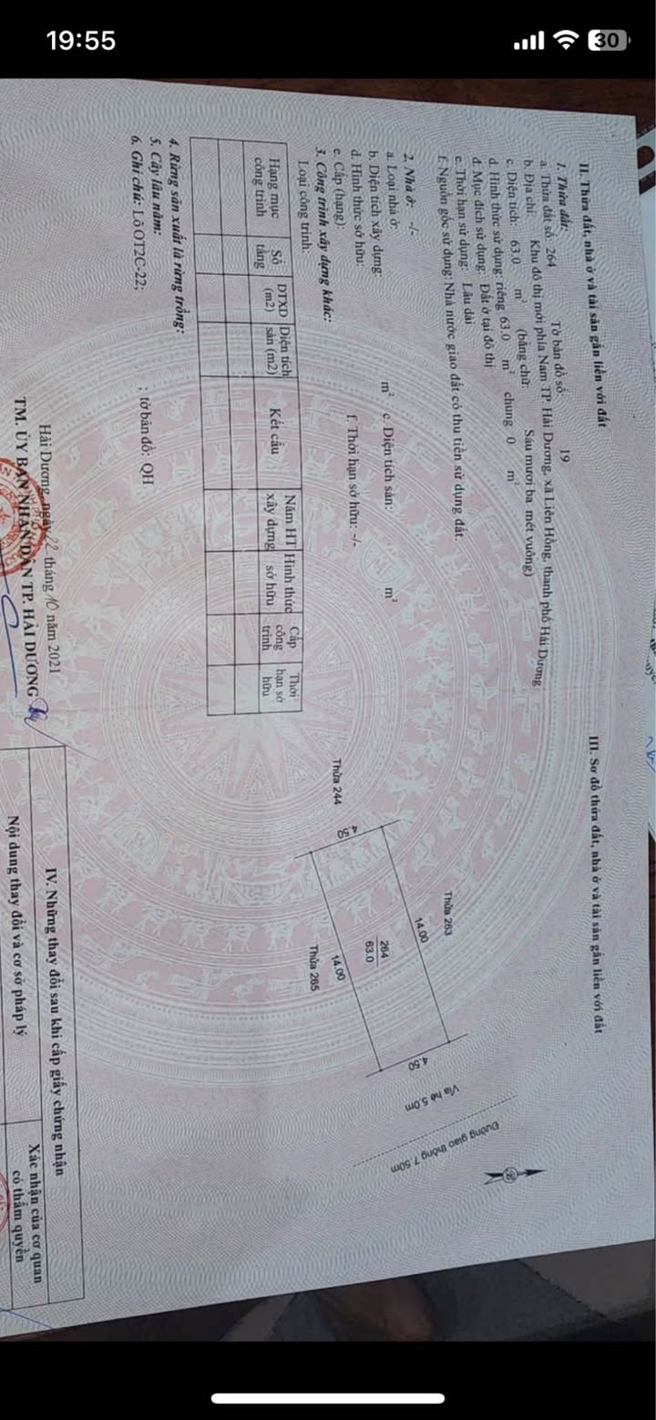 Đất nền Viện Nhi Hải Dương 63m² giá 2.95 tỷ - Đầu tư sinh lời ngay!