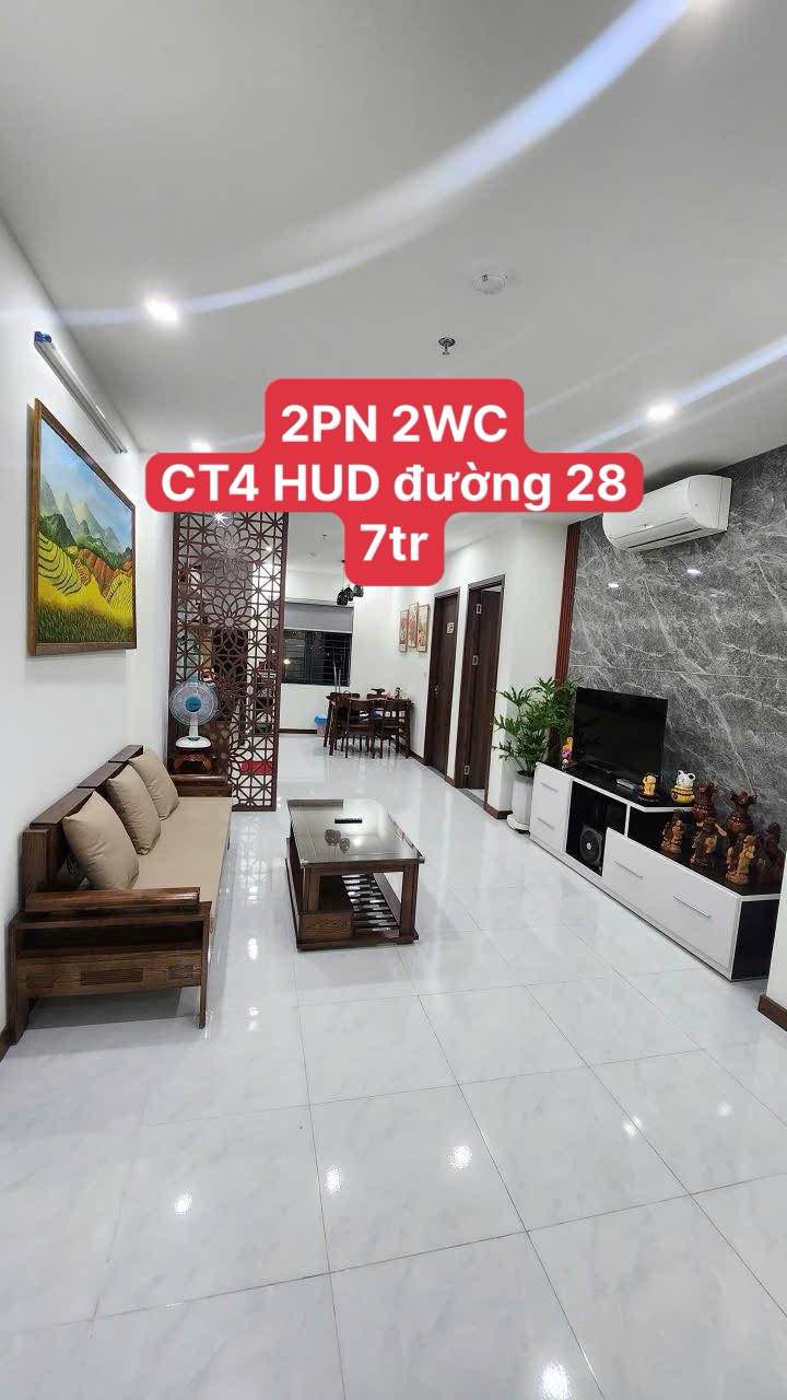 Căn hộ CT4 - Hud Phước Long 68m² giá 7 triệu - Full nội thất tiện nghi!