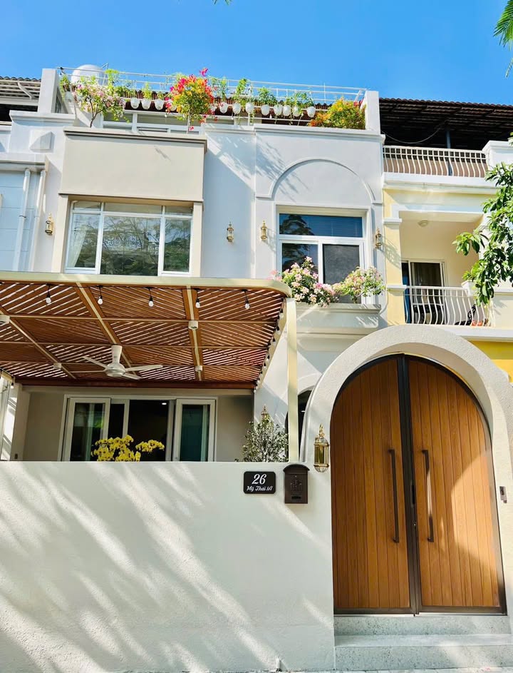 Cho thuê townhouse Mỹ Thái 1, Quận 7, 126m² - Nhà 2 mặt tiền, giá chỉ 55 triệu!