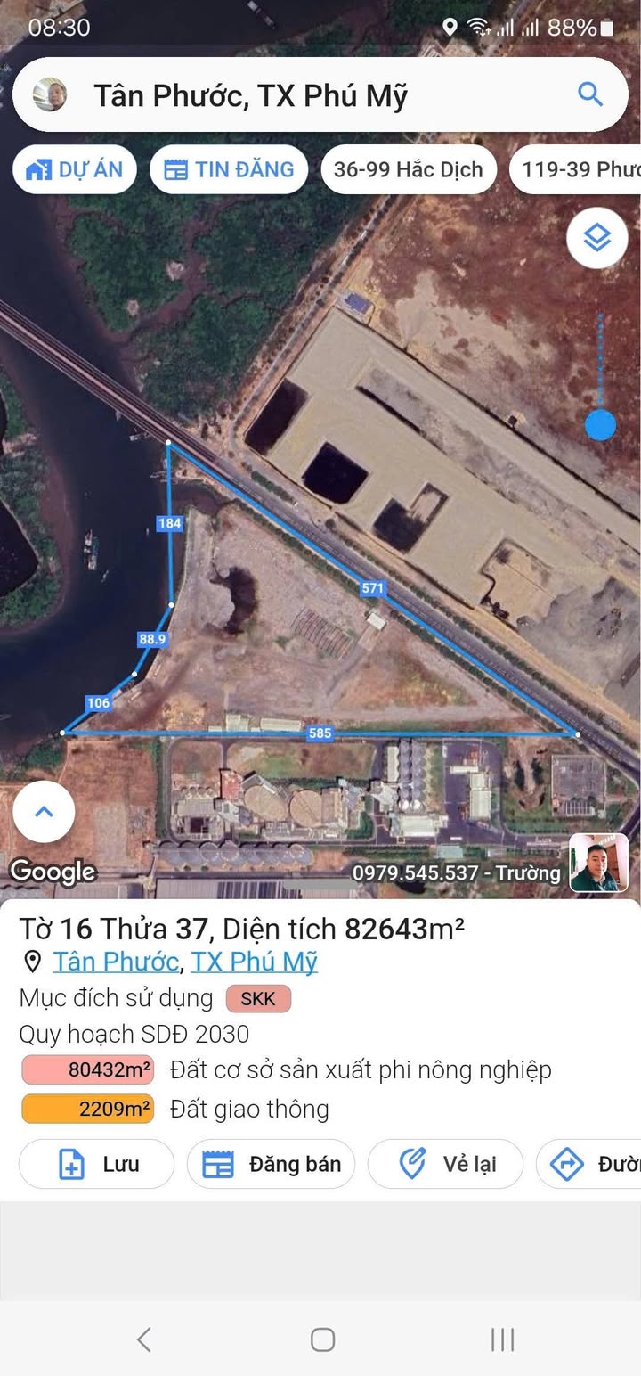 Warehouse Cảng ICD Đức Trường Phú Mỹ 82.000m² giá 600 tỷ - Đầu tư sinh lời ngay!