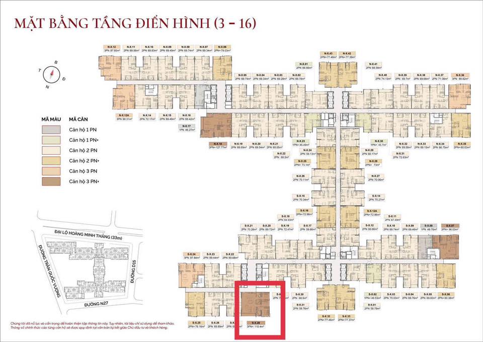 Căn hộ FPT Plaza Đà Nẵng 118m² giá 7 tỷ - Căn góc S-X.28 sang trọng!