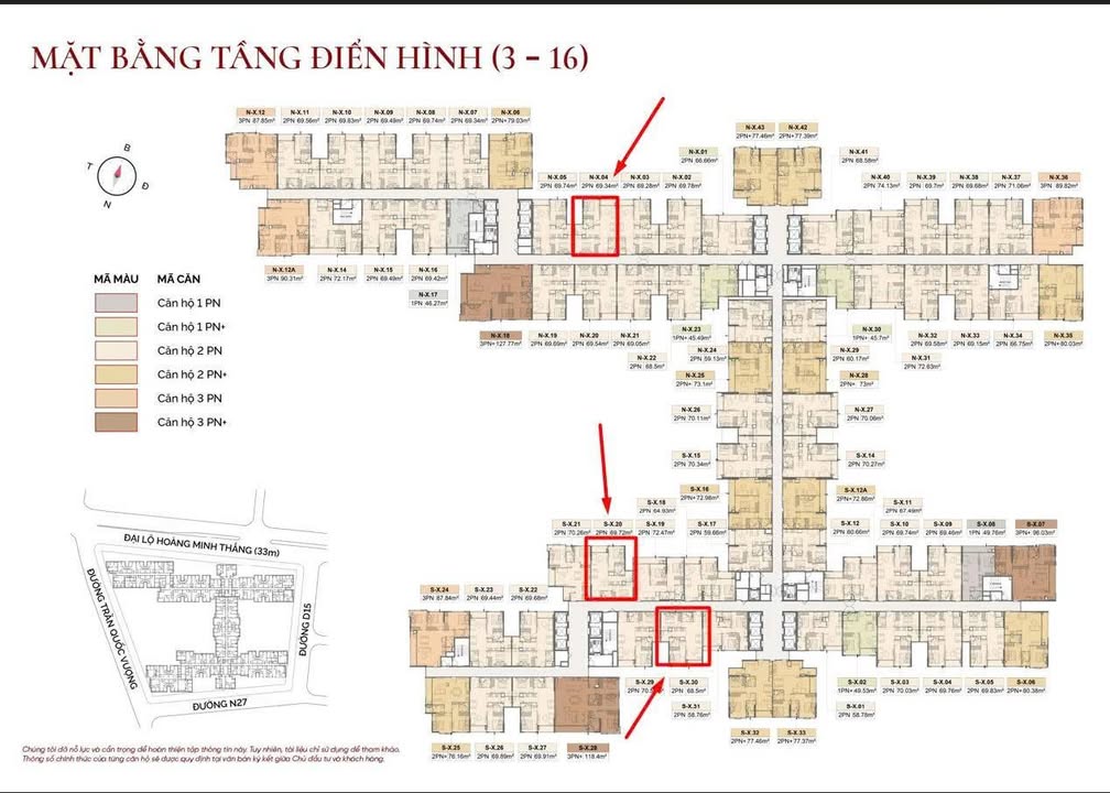 Căn hộ FPT Plaza Đà Nẵng 69m² giá chỉ 4 tỷ - Duy nhất 3 căn 2PN tầng thấp!