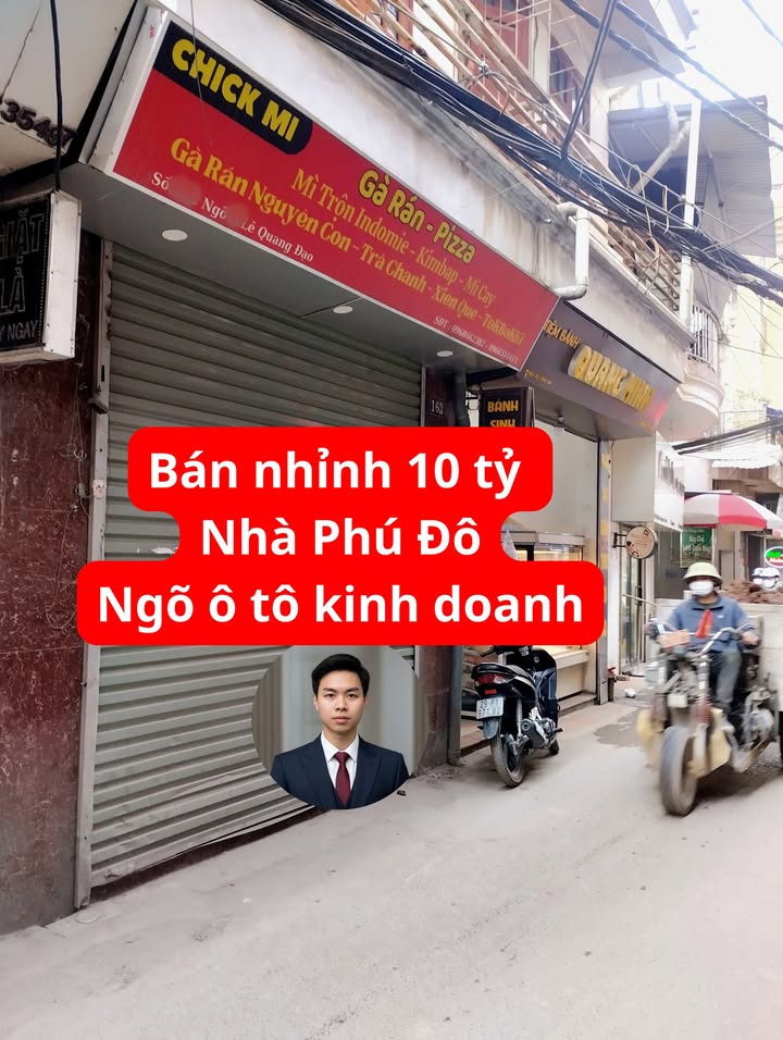 Nhà bán Phú Đô 50m² giá 10 tỷ - Ngõ ô tô kinh doanh lý tưởng!