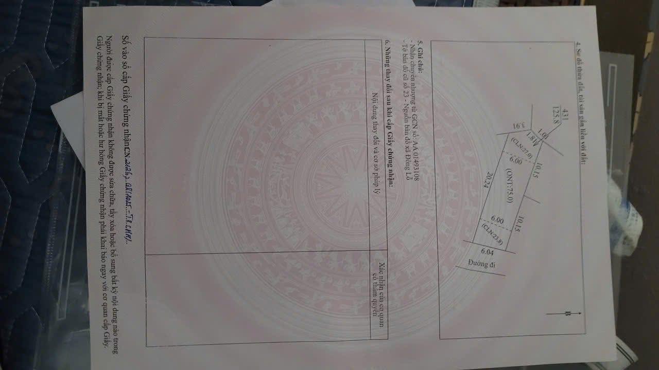 Căn hộ 126m² tại Đông Lỗ, Hiệp Hòa - Bán gấp chỉ 700 triệu!