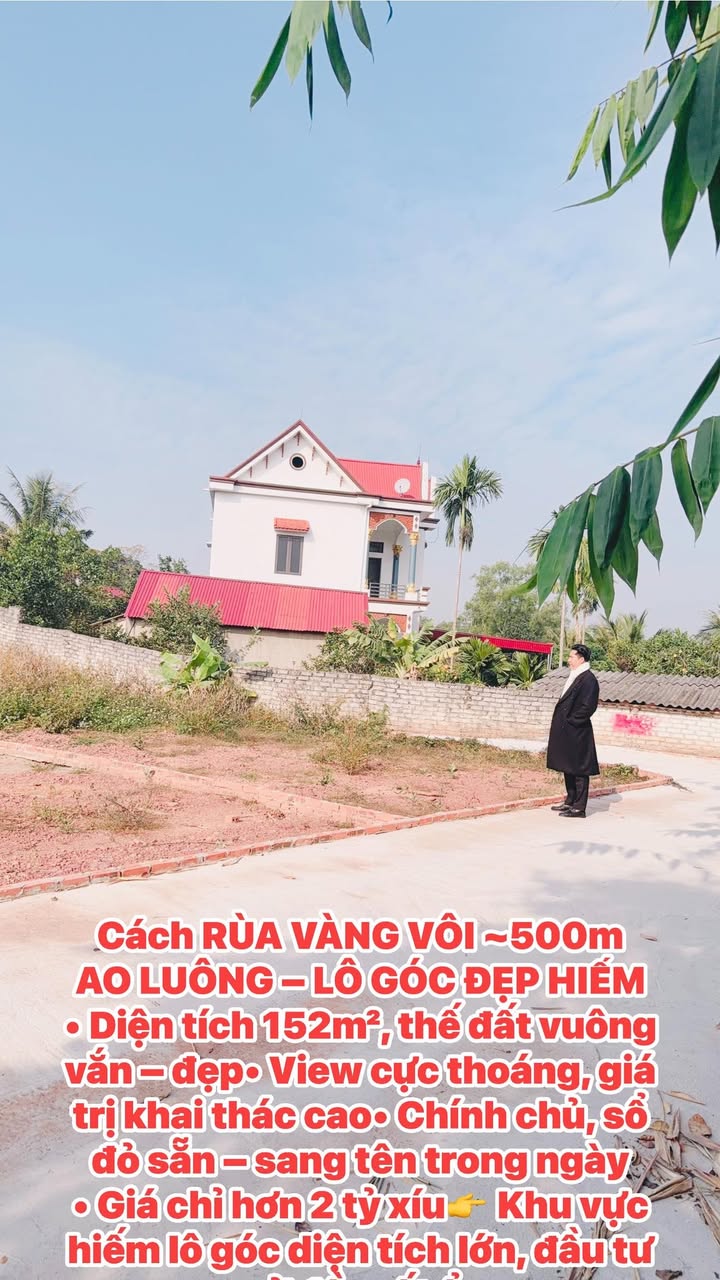 Đất nền lô góc Yên Mỹ 152m² giá 2 tỷ - Cơ hội đầu tư hiếm có!