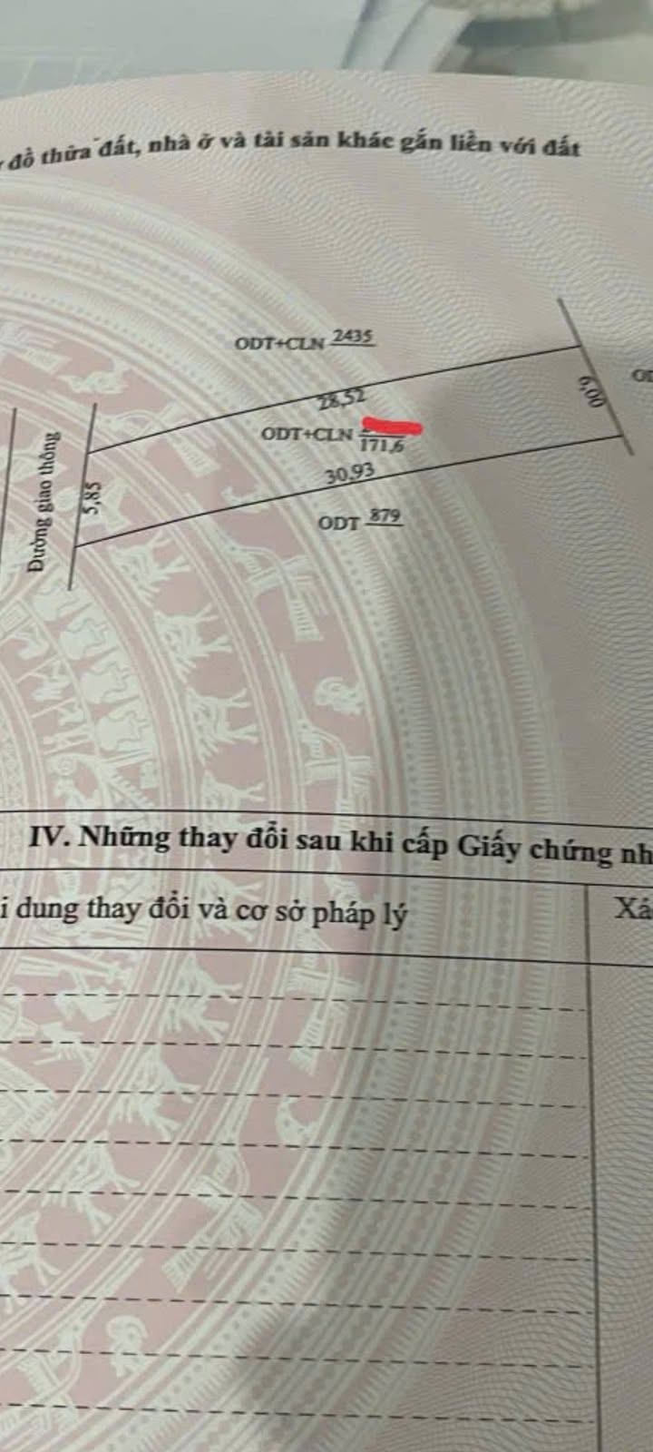 Đất thổ cư 171m² tại chợ Còng, Hải Hòa chỉ 1.85 tỷ - Sổ hồng chính chủ!