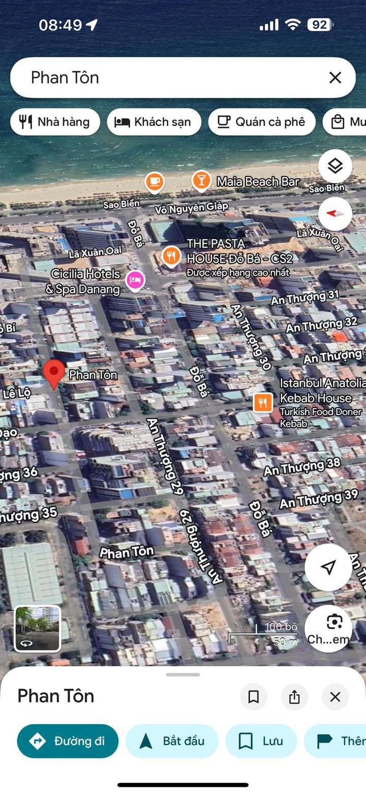 FrontHouse góc 2 mặt tiền đường Phan Tôn, Đà Nẵng 95m² giá 30 tỷ - Vị trí đắc địa cho kinh doanh