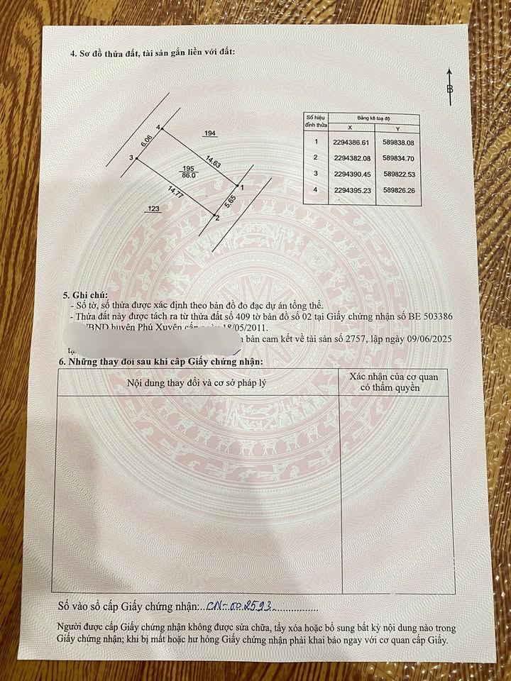 Đất thổ cư Thôn Thượng, Xã Chuyên Mỹ, 86m² - Đầu tư sinh lời hấp dẫn!