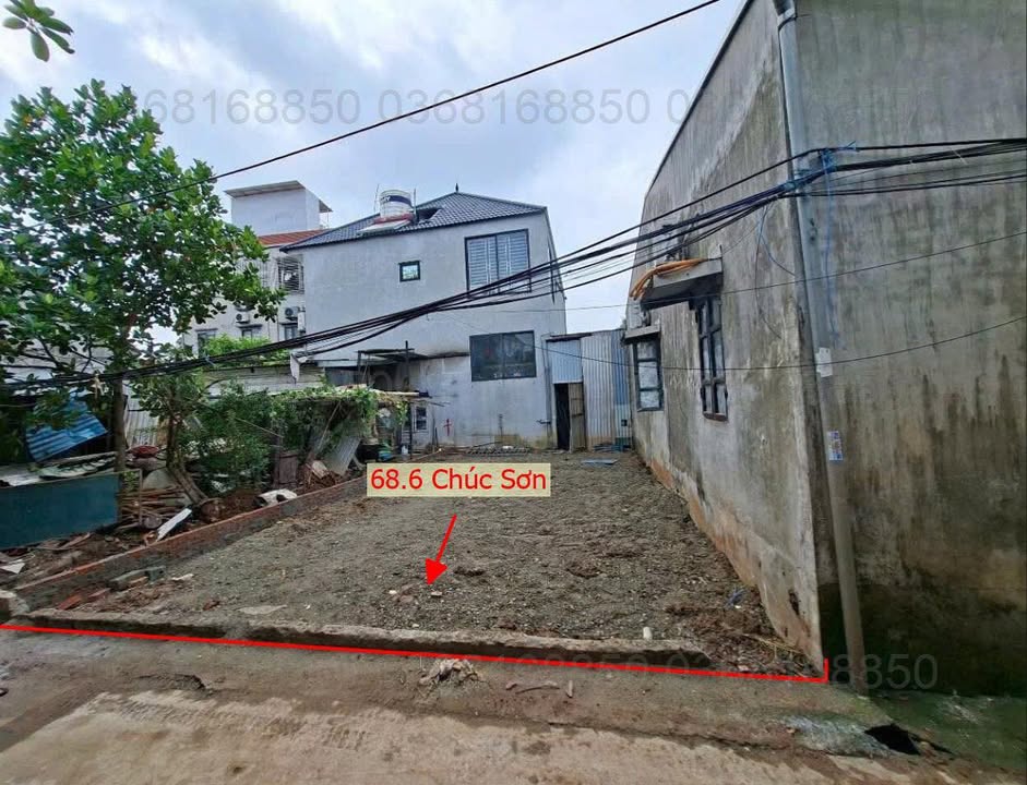 Đất nền chính chủ Chúc Sơn 68.6m² giá 4 tỷ - Cần bán gấp!