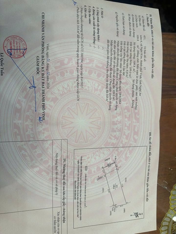 Đất mặt đường Hòa Thuận - Đô Lương 109m² giá 2.8 tỷ - Vị trí đẹp, kinh doanh thuận lợi!