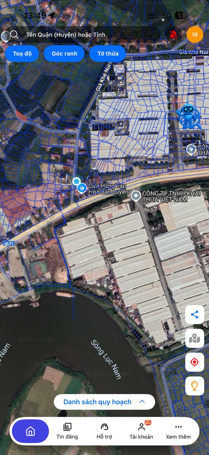 Đất liền kề Quốc lộ 31, Thị trấn Đồi Ngô, Huyện Lục Nam, 120m² - Đầu tư sinh lời ngay!